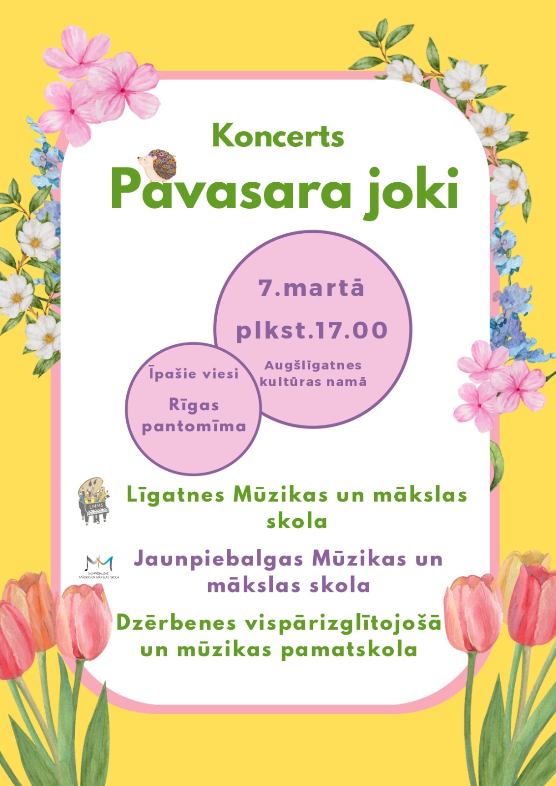 Read more about the article Koncerts Pavasara joki
